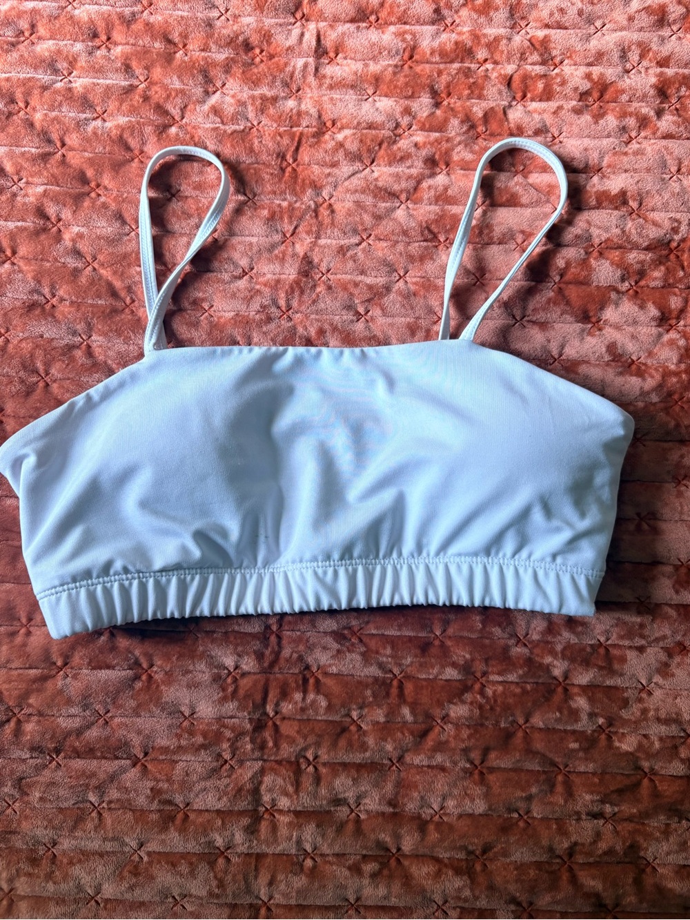 White Bralette Tank Crop Top - Women Intimates & Sleepwear